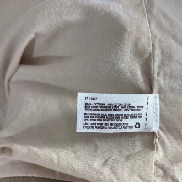 Gap Women's Large Taupe Utility Jacket - Picture 9 of 9